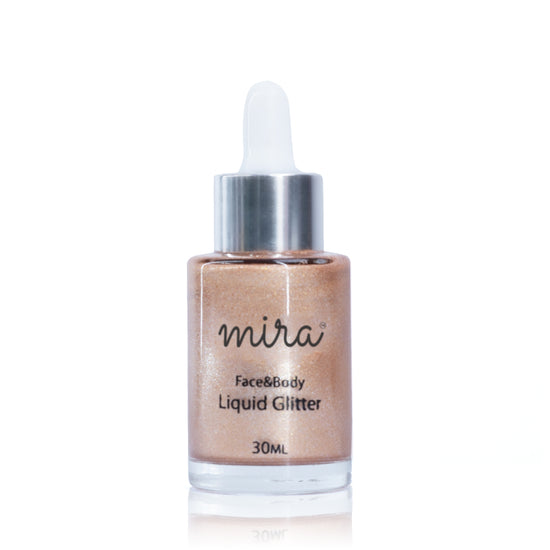 Mira Face&Body Liquid Glitter (Rose Gold)