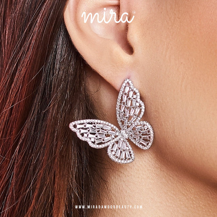 butterfly earring mira